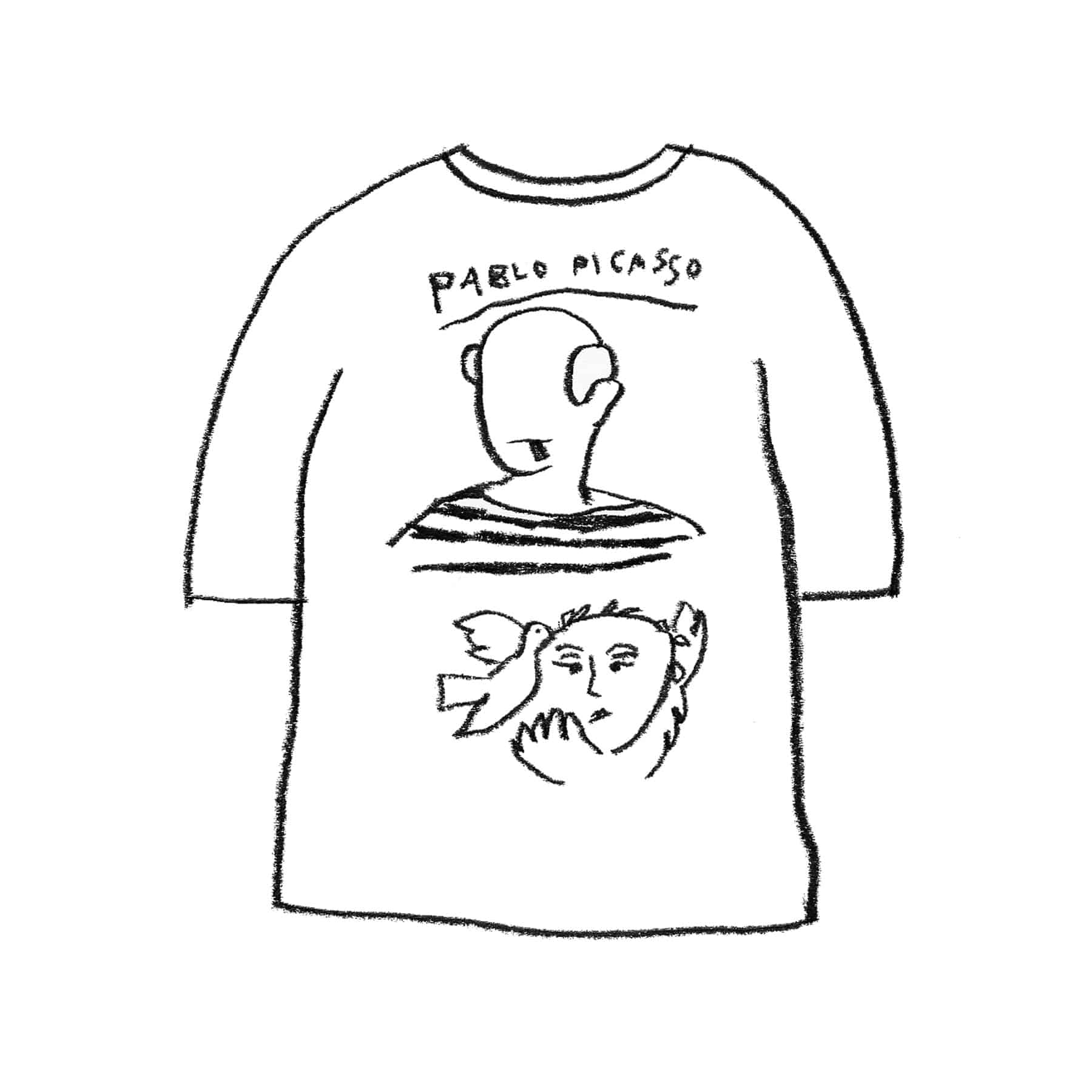 PICASSO 1/2 T-SHIRT